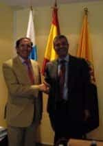 Reunión Del Cónsul De Marruecos Y El Alcalde De Mogán