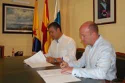Convenio de colaboración entre la empresa Holiday Club y el Ayuntamiento de Mogán