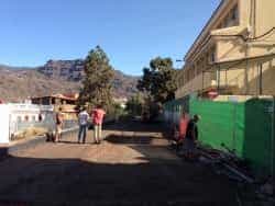 Las obras de acondicionamiento de la calle El Mocán finalizan el próximo mes de noviembre