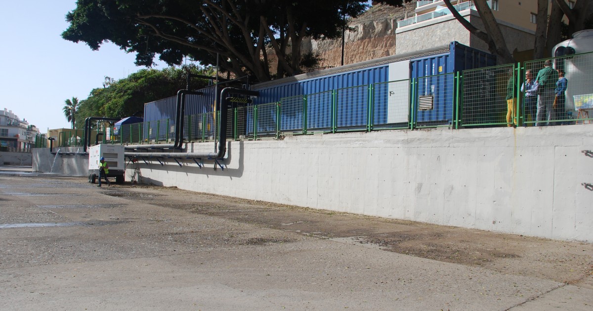 El Ayuntamiento ampliará la desaladora de Playa de Mogán para cubrir la demanda de agua