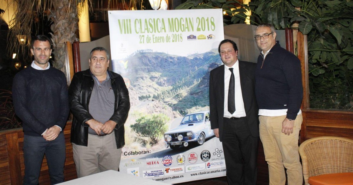 La prueba de motor Clásica de Mogán celebrará su octava edición el sábado 27 de enero