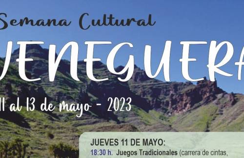 Actividades culturales y lúdicas  del 11 al 13 de mayo en Veneguera