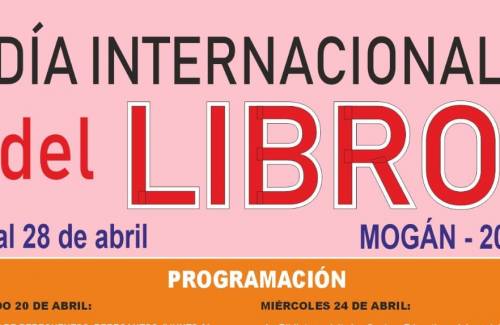 Mogán celebra el Día del Libro del  20 al 28 de abril con talleres y feria