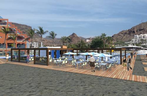 Mogán dotará de mejoras a la Playa del Cura, Las Marañuelas y Playa de Mogán