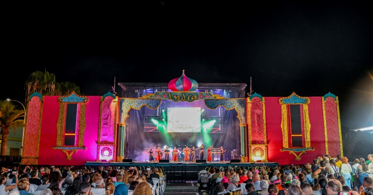 El talento moganero protagoniza el arranque del Carnaval Costa Mogán  de la India
