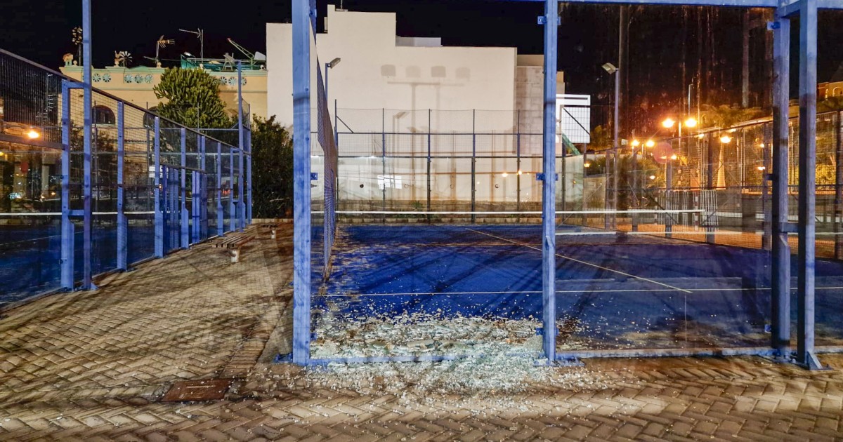El Ayuntamiento denuncia actos vandálicos en las instalaciones deportivas de Playa de Mogán