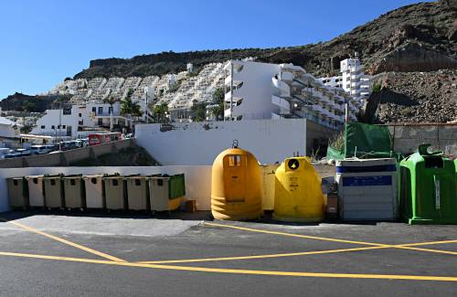 Playa del Cura cuenta con un nuevo espacio para la clasificación de residuos