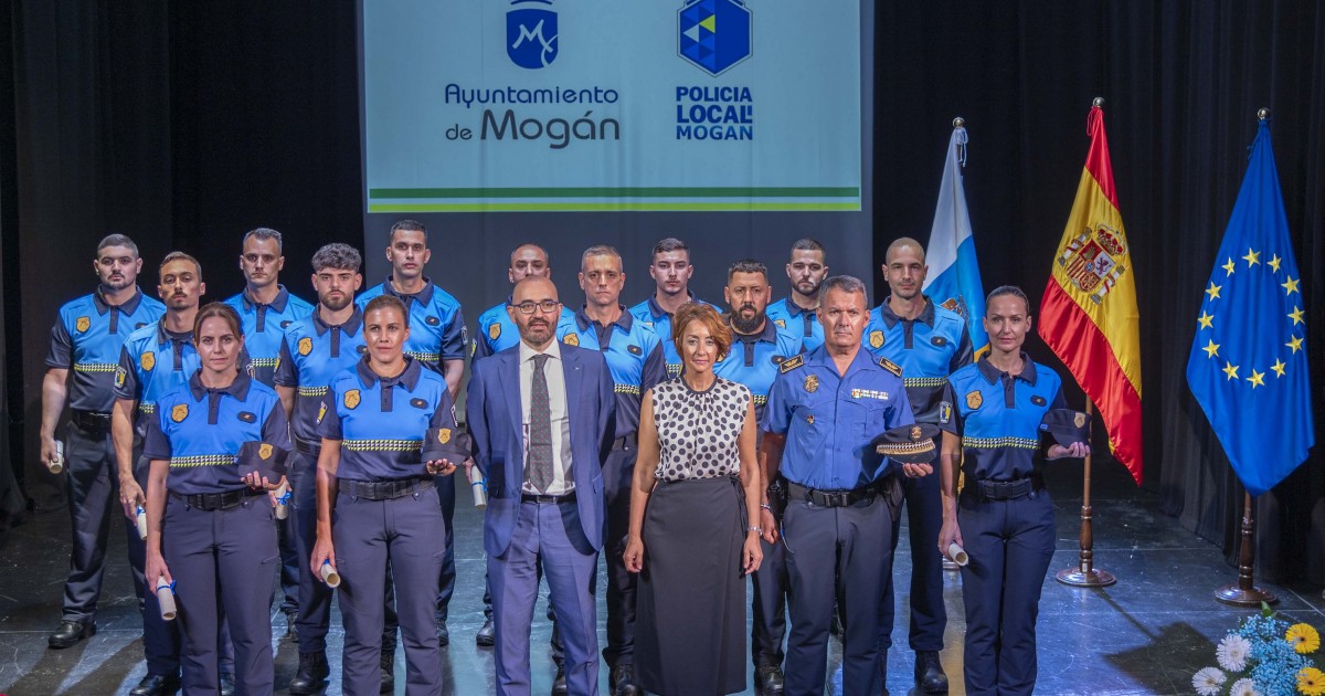 La Policía Local de Mogán  suma catorce agentes