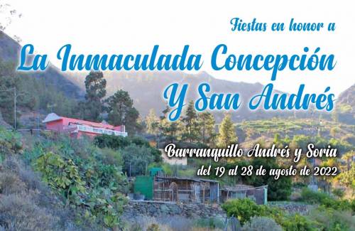 Las Fiestas en honor a la  Inmaculada Concepción y San Andrés serán del 19 al 28 de agosto