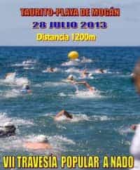 200 nadadores participarán el próximo domingo en la travesía a nado de Playa de Mogán