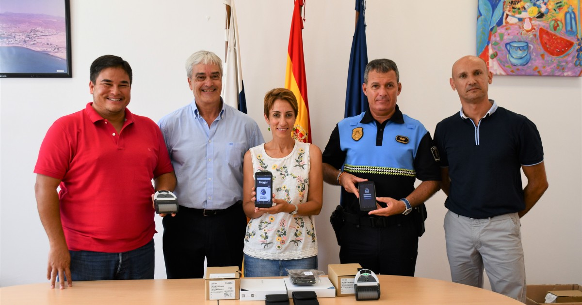 La Policía Local de Mogán estrena 15 dispositivos PDA de última generación