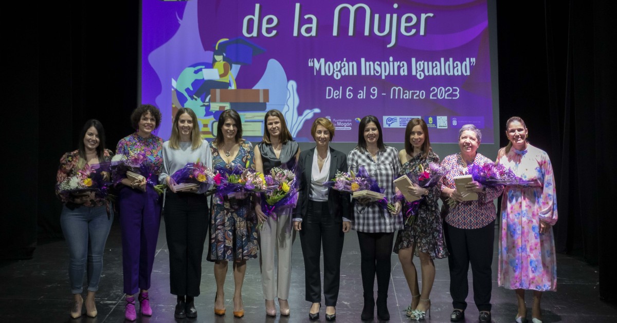 Los VI Premios Mujer Mogán reconocen a las directoras de los centros educativos del municipio