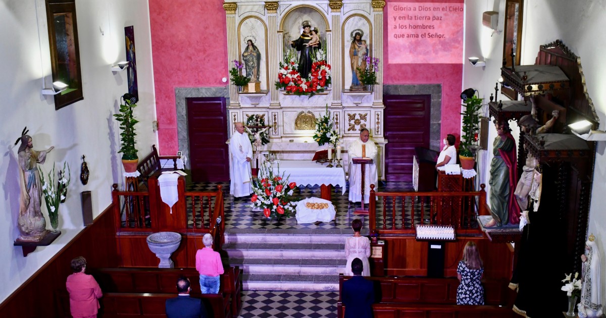 Emotivo día de San Antonio  De Padua en Mogán