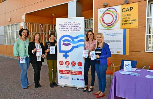 El Servicio de Prevención y Atención Integral a Mujeres y Menores Víctimas de Violencia de Género de Mogán estrena logo y folleto informativo