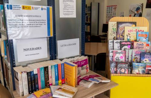 El Ayuntamiento adquiere 317 libros  para las bibliotecas municipales  con fondos europeos