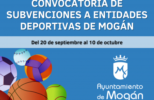 Mogán abre mañana la convocatoria de subvenciones a los clubes deportivos
