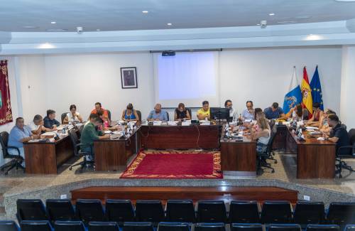 Mogán celebra la primera sesión plenaria  de la legislatura 2023-2027