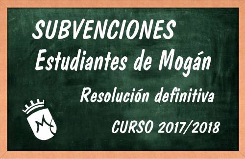 142 estudiantes de Mogán se benefician este curso 2017/2018 de los 100.000 euros en subvenciones invertidos por el Ayuntamiento