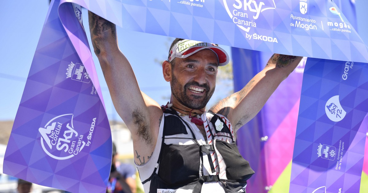 Jordi Gamito tratará de recorrer los 72  kilómetros  de la Sky Gran Canaria entre Agaete y Playa de Mogán en menos de 7 horas
