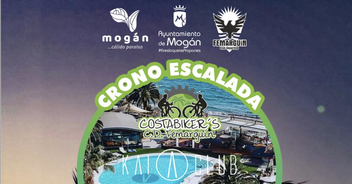 La Crono Escalada a Cortadores regresa al calendario deportivo de Mogán