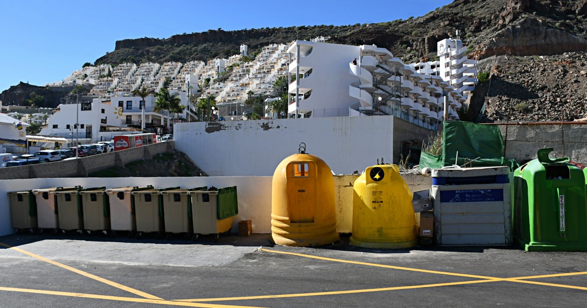 Playa del Cura cuenta con un nuevo espacio para la clasificación de residuos