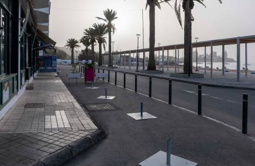 Mogán renovará aceras, mobiliario y alumbrado de calles aledañas a la playa  de El Perchel
