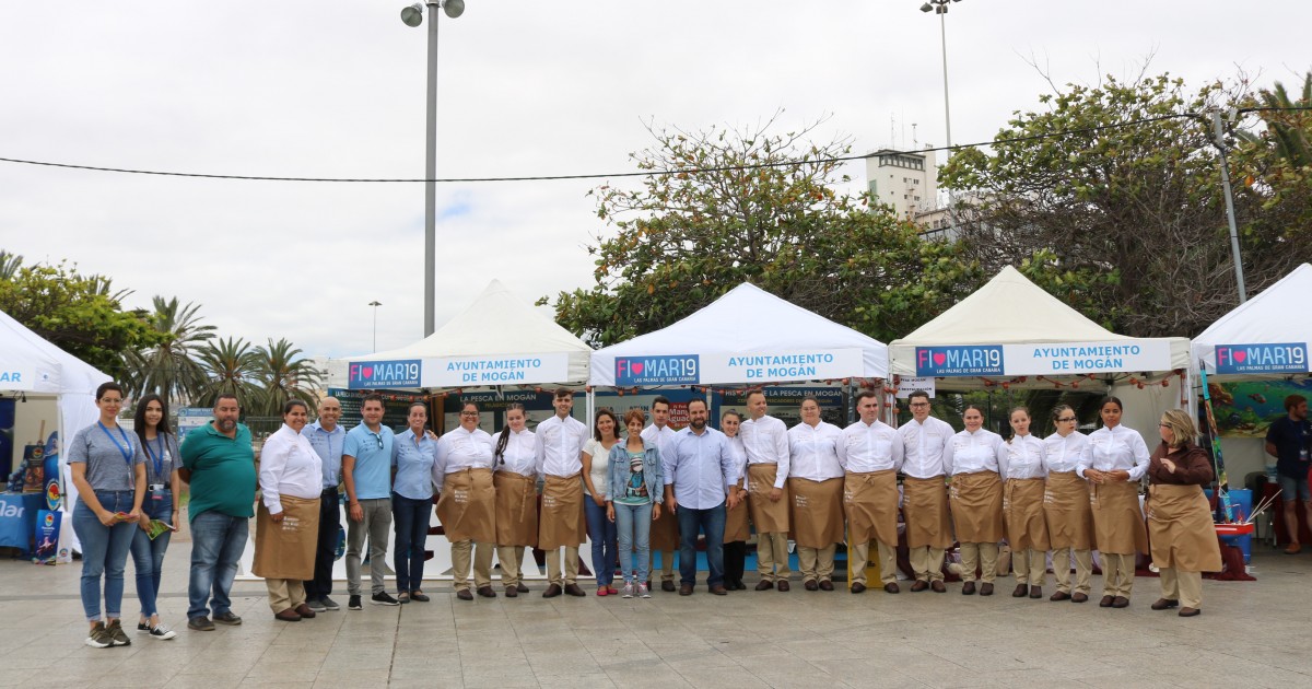 Mogán promociona su gastronomía, pesca artesanal y los deportes náuticos en FIMAR 2019