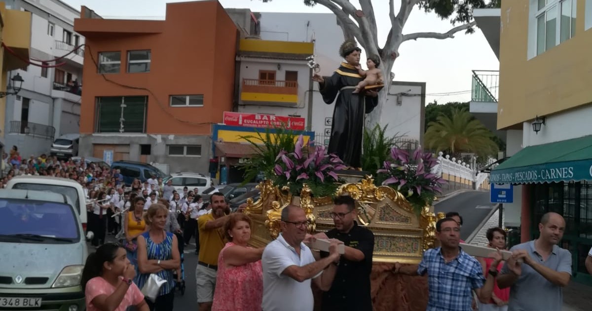 Mogán muestra su devoción  a San Antonio 'El Grande'