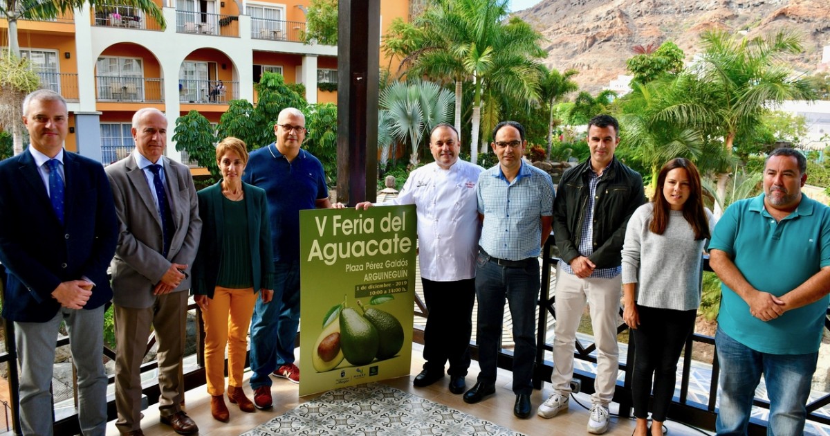 Los chefs estrella Michelín de Mogán presentan la V Feria del Aguacate