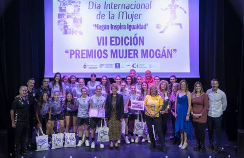 Futbolistas del C.D Fermanguín,   VII Premios Mujer Mogán