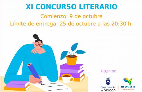 XI Concurso Literario de Mogán por   el Día de las Bibliotecas