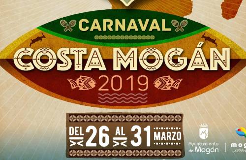Primera parada del safari por África del Carnaval Costa Mogán 2019