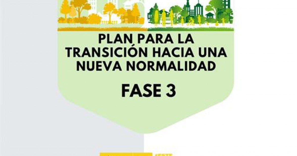 INFORMACIÓN: Plan para la Transición hacia una Nueva Normalidad: FASE 3