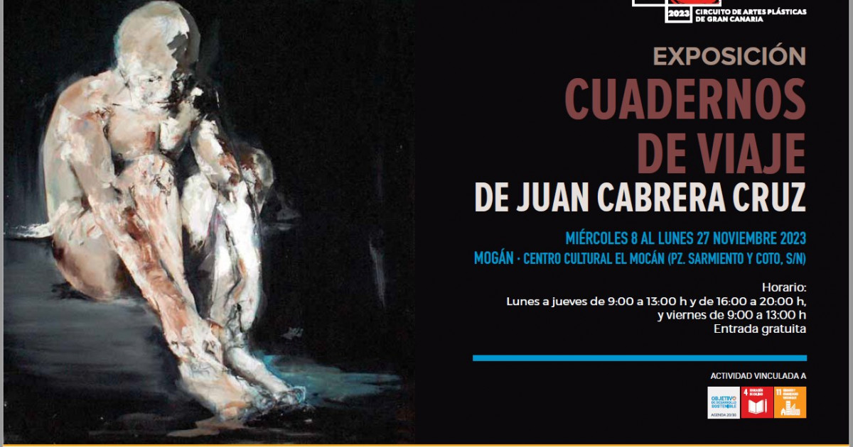 Los 'Cuadernos de viaje' de  Juan Cabrera Cruz aterrizan en Mogán