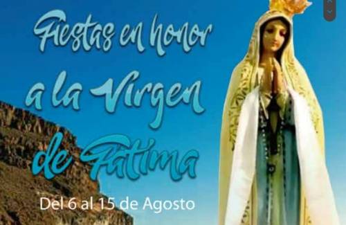 Las Fiestas en honor a Fátima comienzan este sábado en Veneguera